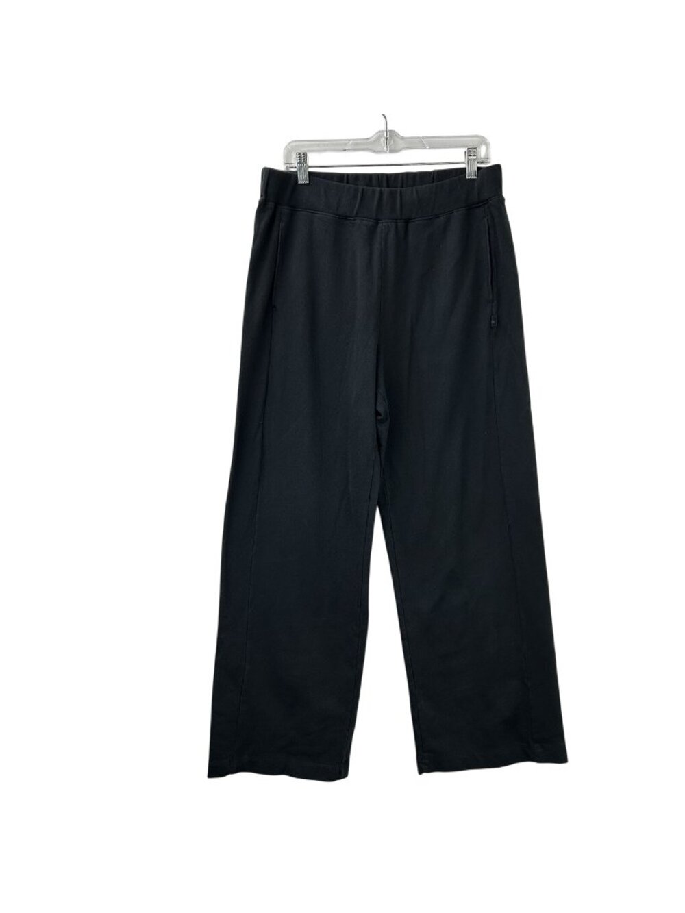 American Giant Black Straight Wide Leg Lounge Pants Sweatpants Women’s XL USA